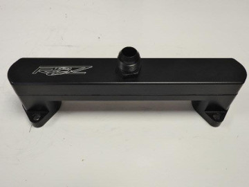 BILLET WATER CROSSOVER  BB CHEVY BLACK BILLET